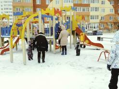 Монтаж детской площадки в Великом Новгороде