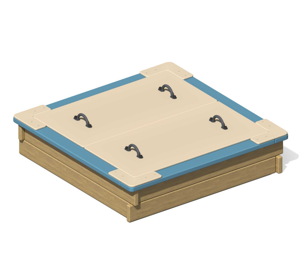 Песочница "Ларец" с крышкой